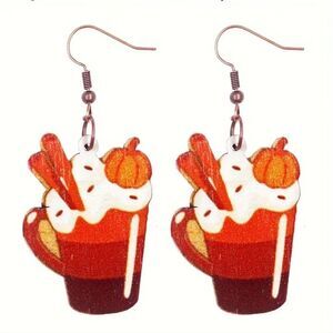 👋 Pumpkin Latte Earrings | Mix And Match 3/$20